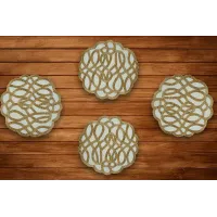 Infinity Golden Mats Set Of Six