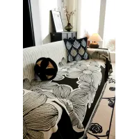 Black Sparkle Set Of Five Cushion Covers