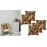 Multicolor Petals Cushion Covers Set Of Five