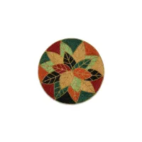 Multi Color Leaf Dinning Set