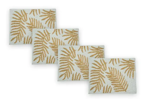 Milky Golden Petal Dinning Set