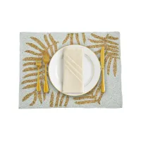 Milky Golden Petal Dinning Set