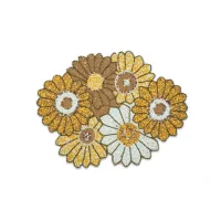 Creamy Golden  Dinning Set