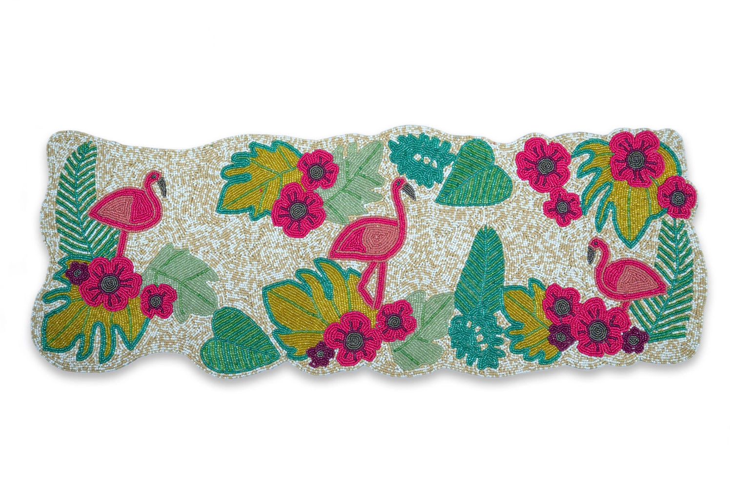 Flamingo Beaded Runner Flamingo Beaded Runner