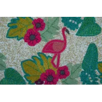 Flamingo Beaded Runner