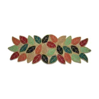 Multi Color Leaf Runner