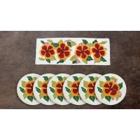 Pearly Bold Red Lily Runner