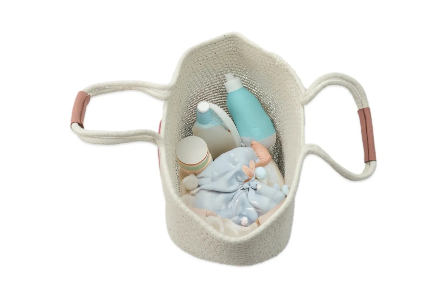 Rainbow Jute Basket Rainbow Jute Basket