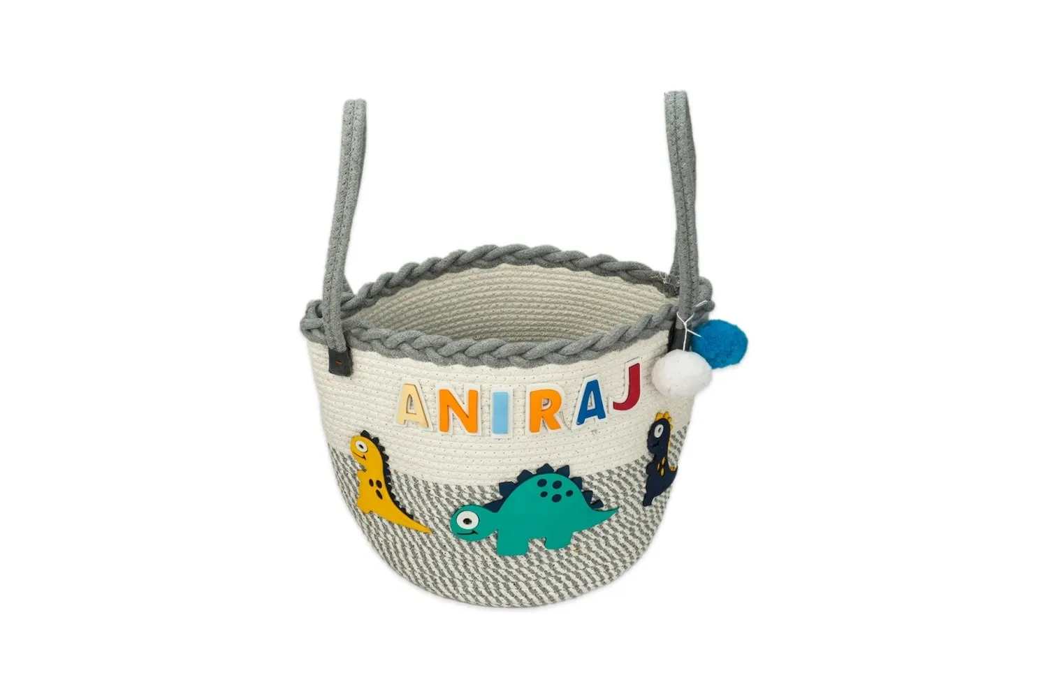 Name Customised KIDS Big Open Basket Name Customised KIDS Big Open Basket