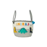 Name Customised KIDS  Big Open Basket
