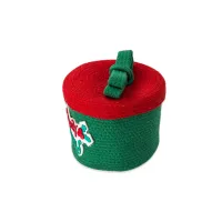 Merry Christmas Jute Lid Basket