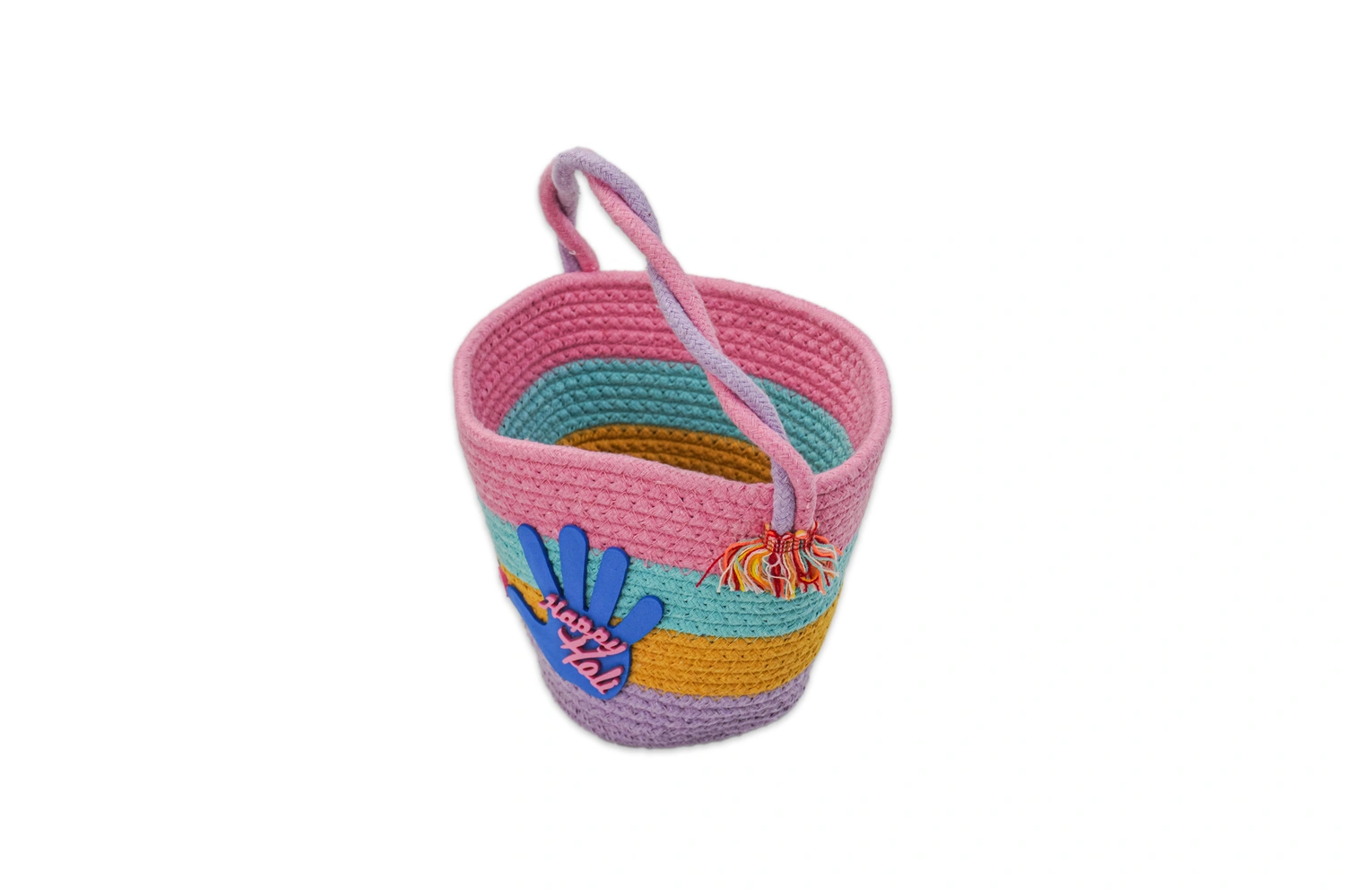 Multi Colour Holi Basket Multi Colour Holi Basket