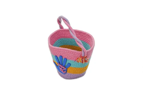 Multi Colour Holi Basket