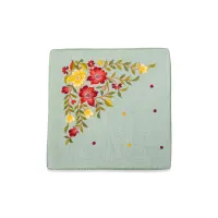 Turquoise Square Lid Hampers