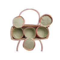 Three Jar Basket Hamper