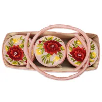 Three Jar Basket Hamper
