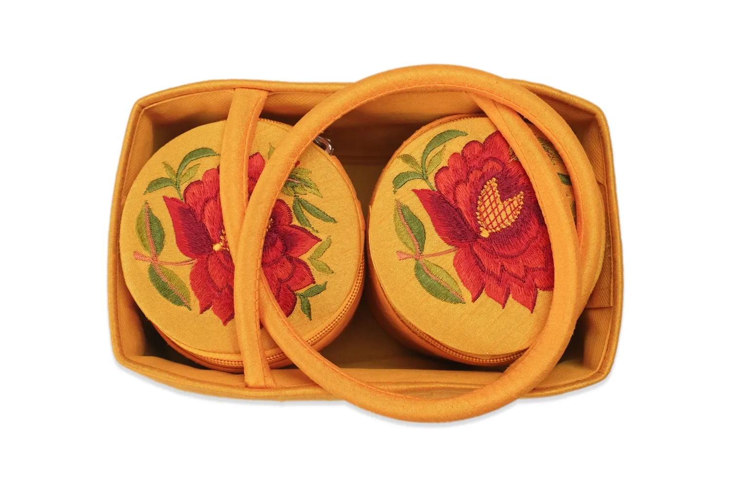 Saffron Two Jars Basket Saffron Two Jars Basket