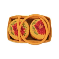 Saffron Two Jars Basket