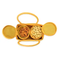 Saffron Two Jars Basket