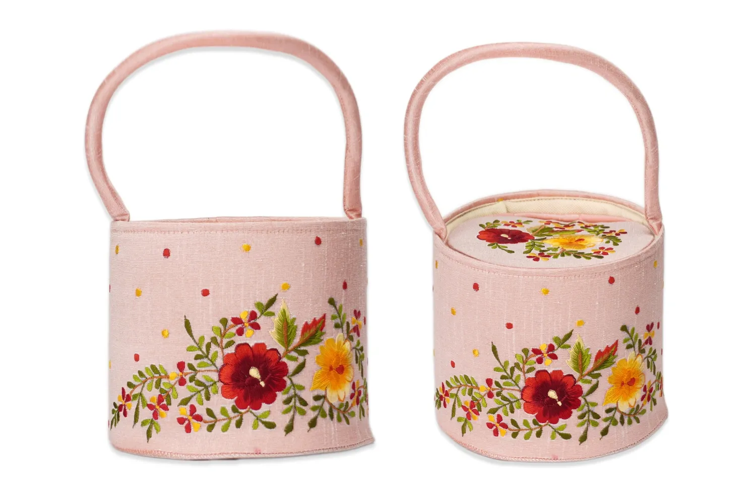 Cylinderical Single Jar Basket Cylinderical Single Jar Basket