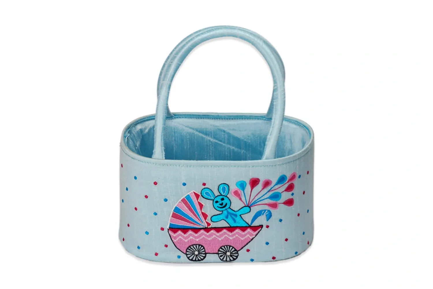 Baby Boy Drawstring Basket Baby Boy Drawstring Basket