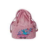 Baby Girl Drawstring Basket
