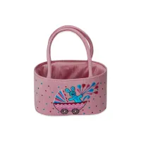 Baby Girl Drawstring Basket