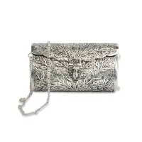 German Siver Clutch Cum Sling