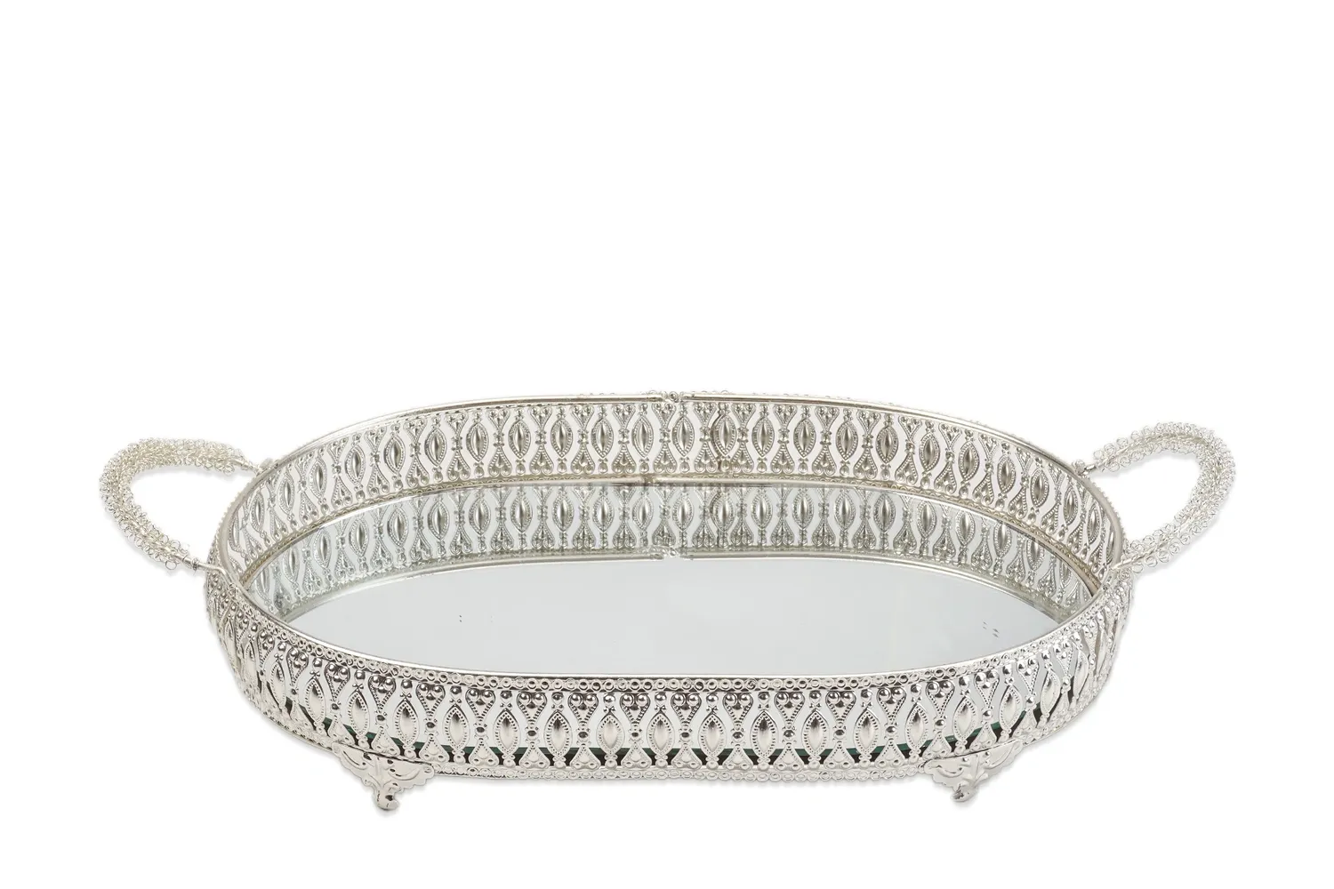 Mirror Base Oval Tray Mirror Base Oval Tray