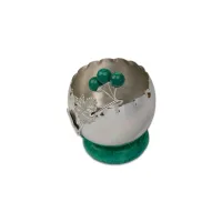 Emerald Resin Jar