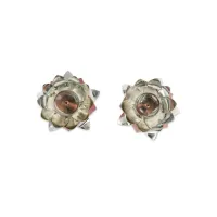 Resin Pink Tealight Pair