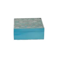 Aqua Wooden Box