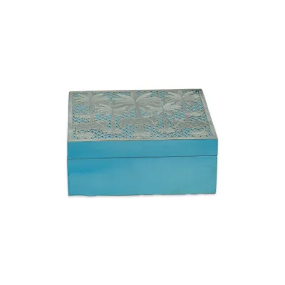 Aqua Wooden Box