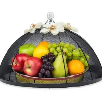 Noir Net Fruit Basket